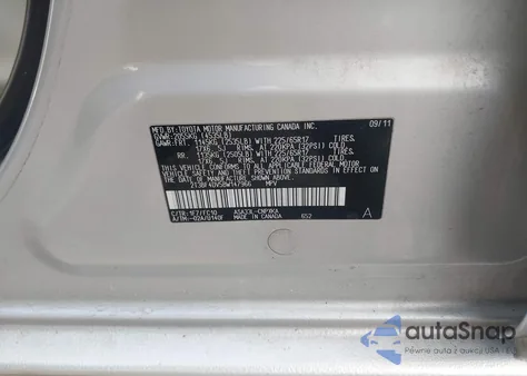 2011 Toyota Rav4 from USA, damaged, VIN 2T3BF4DV5BW147966